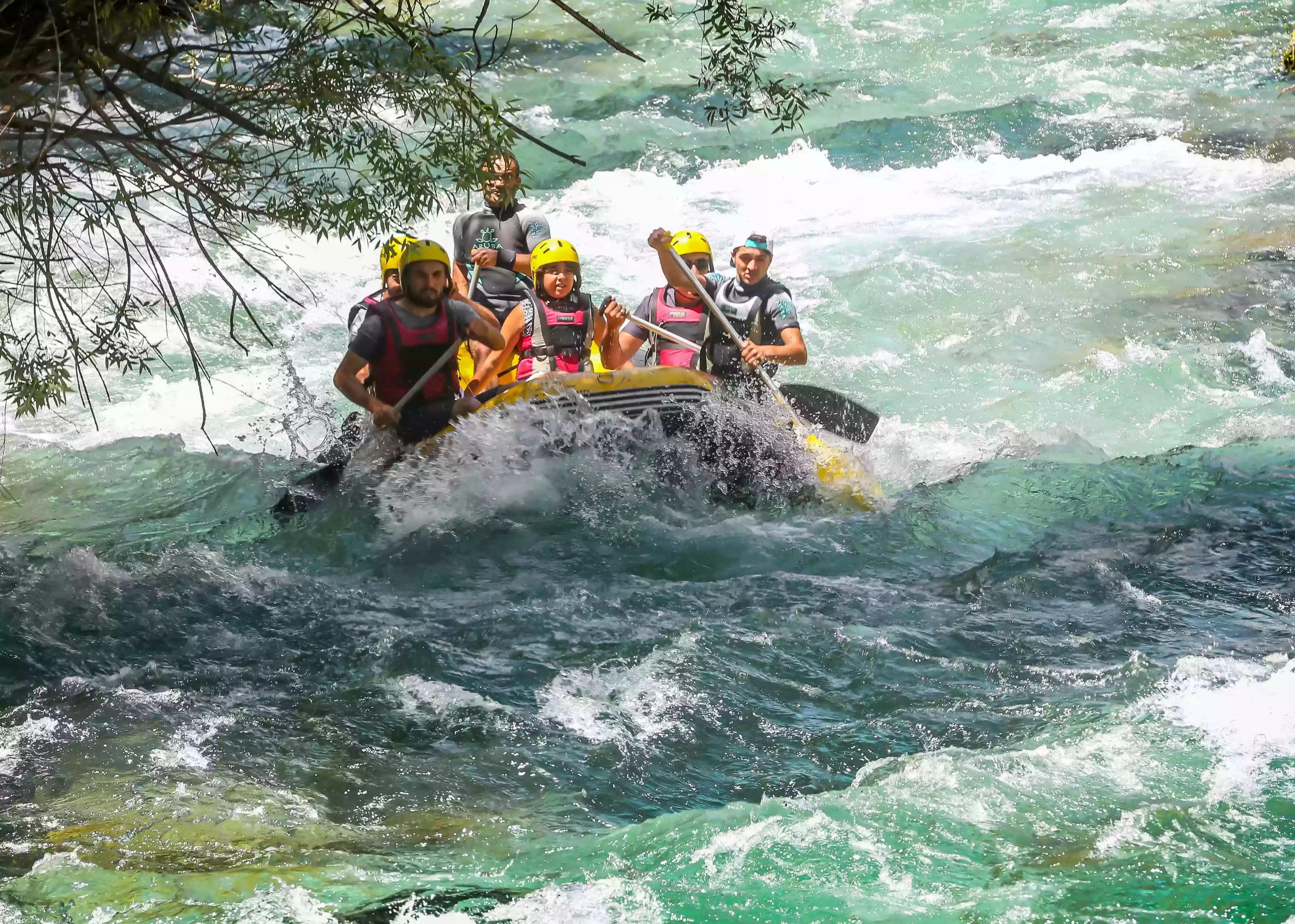 Bahçesaray da Rafting