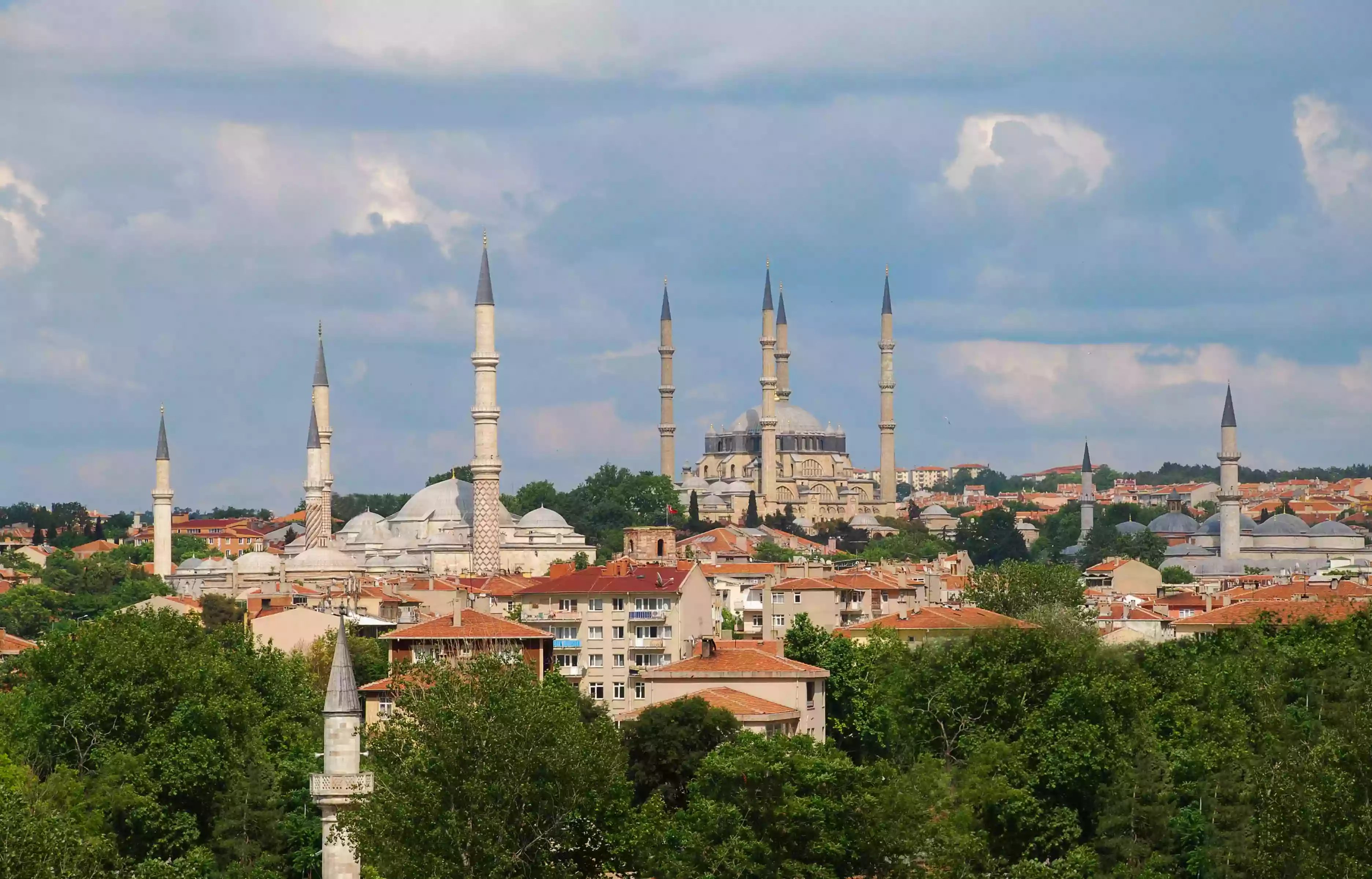 Selimye, Üç Şerefeli Camii, Eski Cami Bir Arada