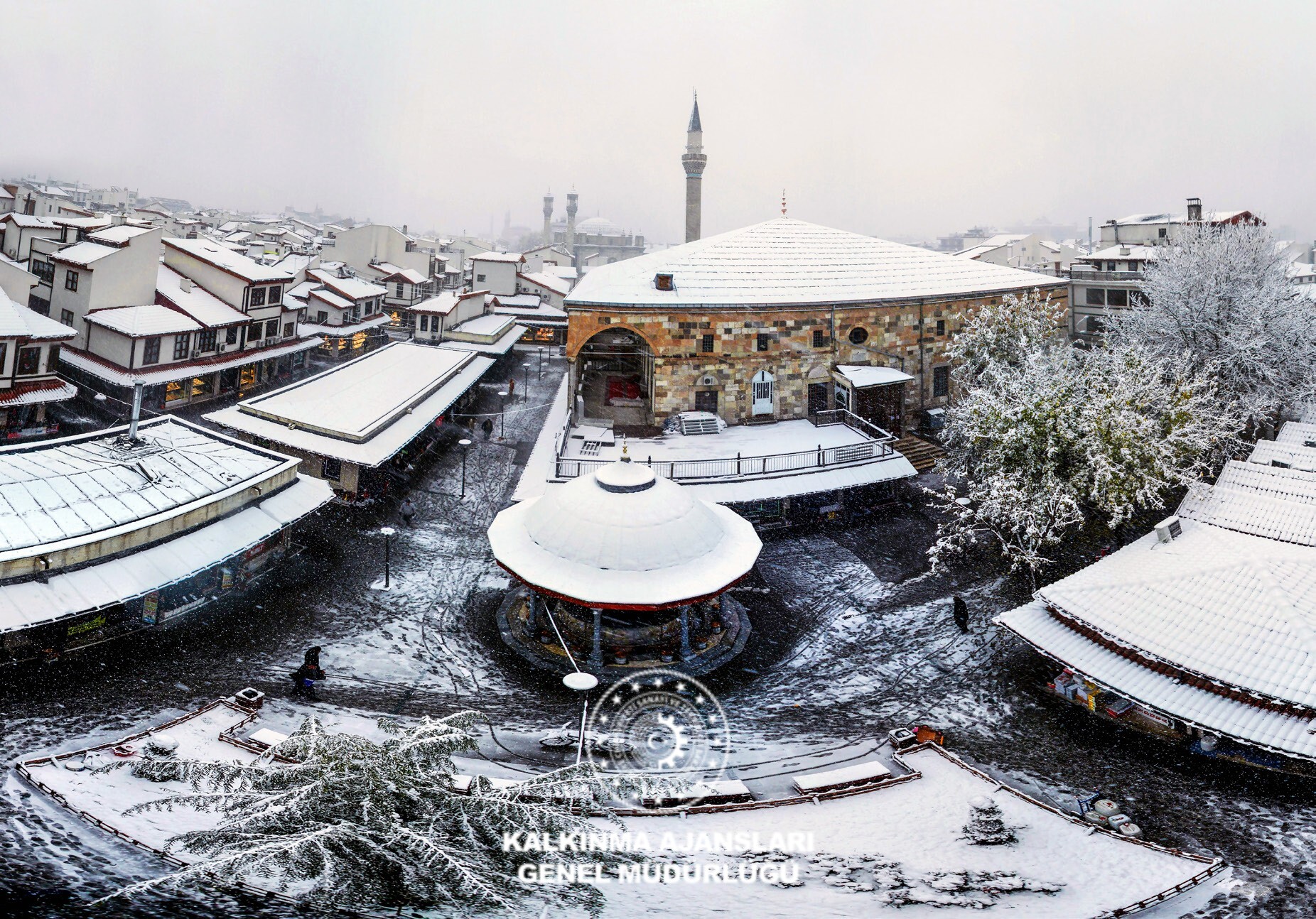 Kapı Camii Kış Manzarası
