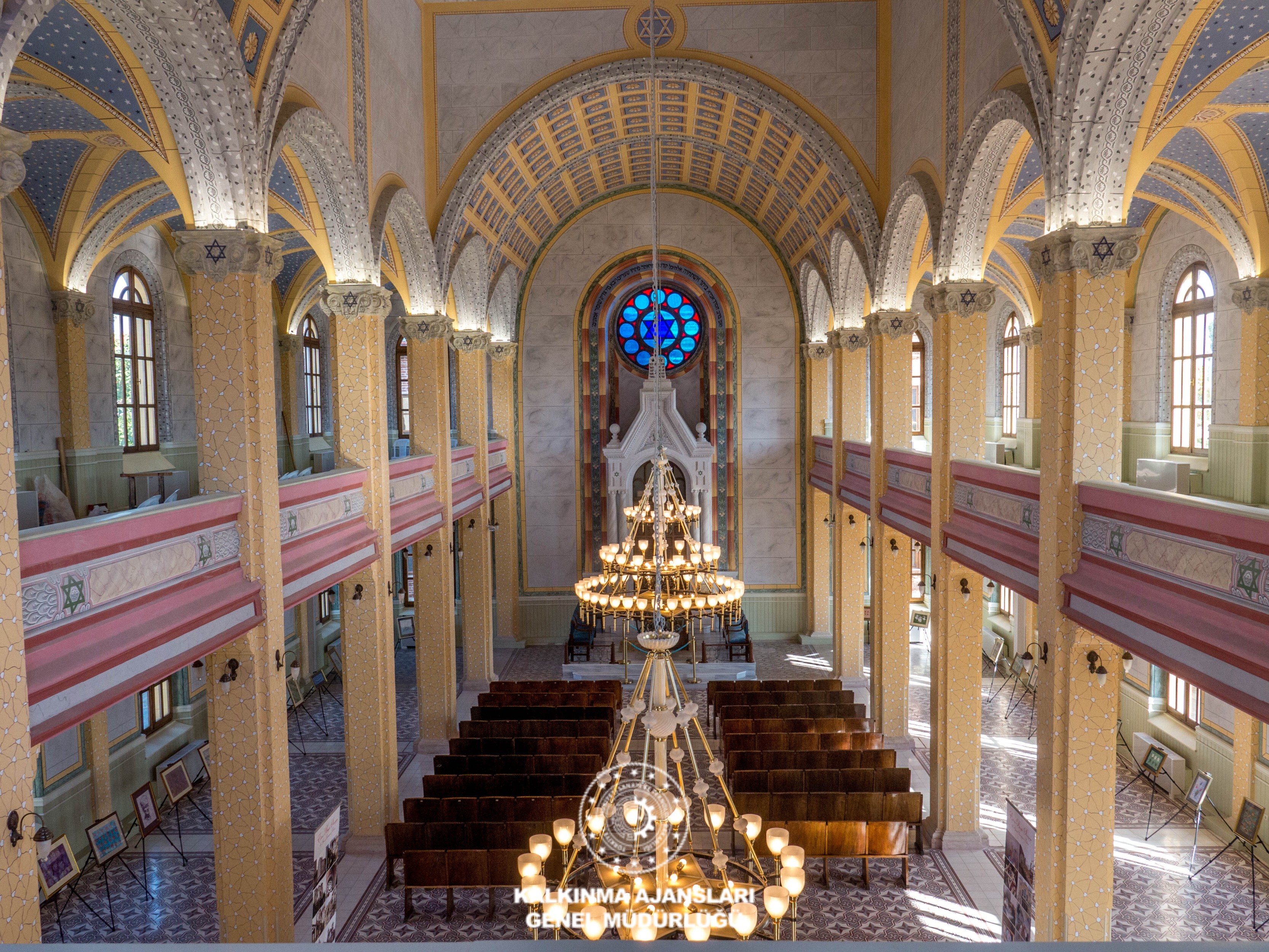 Edirne Büyük Sinagogu İçi